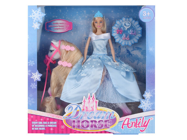 Barbie princess horse hot sale