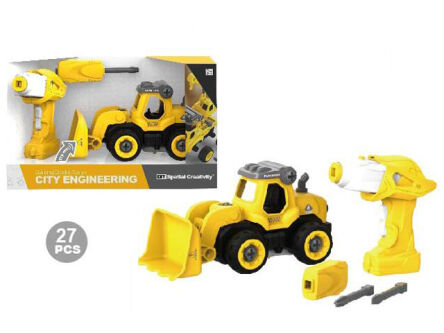 Bulldozer 27 pcs. FOR TWISTING WITH A DRILL 33 X 19