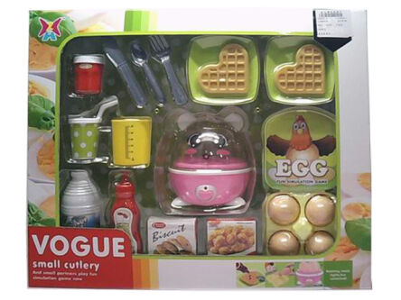FAST FOOD SET WITH EGG COOKING 48 X 39 X 13 CM