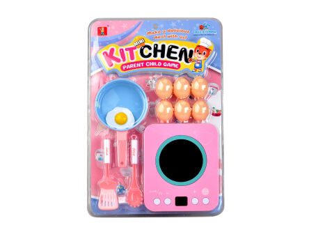 KITCHEN SET WITH ELECTRIC BATTERY / BATTER CARD 49X33