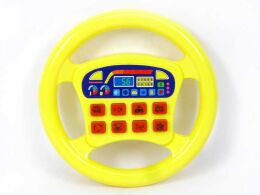 Steering wheel with 19 cm sounds.