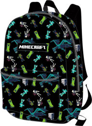 Plecak dwukomorowy 40 cm Minecraft