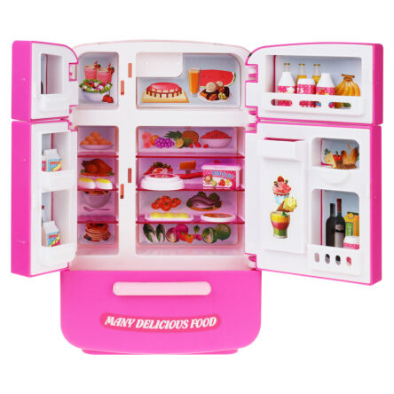 REFRIGERATOR + ACCESSORIES WITH LIGHT AND SOUND 36 X 3 