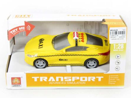 Toy car with light and sound 17 cm.