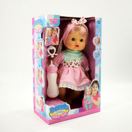 (XLN001) PENDING DOLL WITH ACCESSORIES. 12 "MIX OF DESIGNS