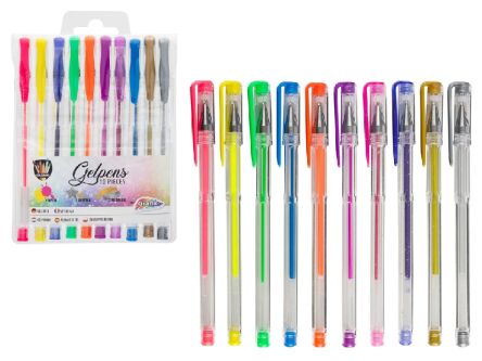 Gel pens 10 pcs.