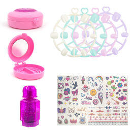 NAIL DECORATION KIT 35.5 X 24 X 5 CM.