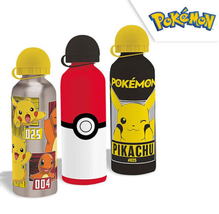 ALUMINIOWA BUTELKA NA WODĘ 500ML RÓŻNE 3POKEMON DE