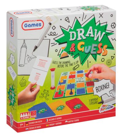 Draw and guess board game hotsell