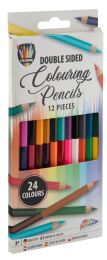 12 Duo Colouring Pencils