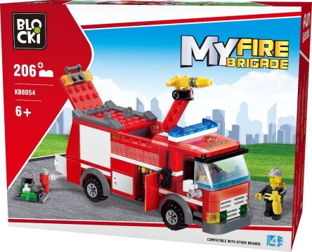 Klocki Blocki MyFireBrigade Fire Truck 206 el