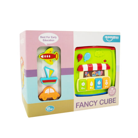 CUBE FOR Toddler WITH LIGHT AND SOUND 26 X 21
